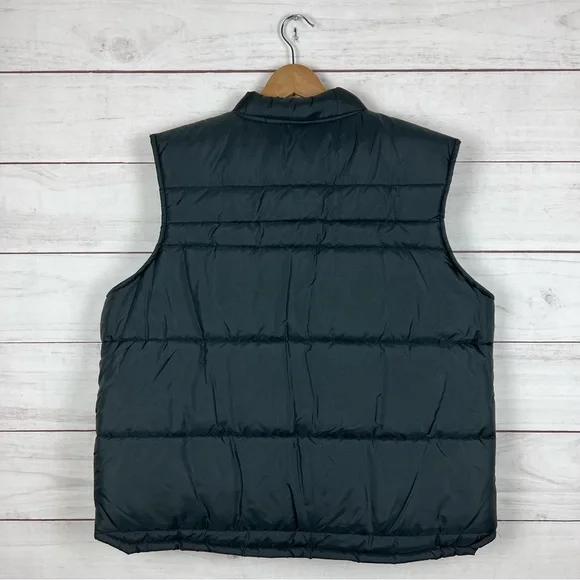 Vintage 1980s John Deere Puffer Vest Jacket XL Vests